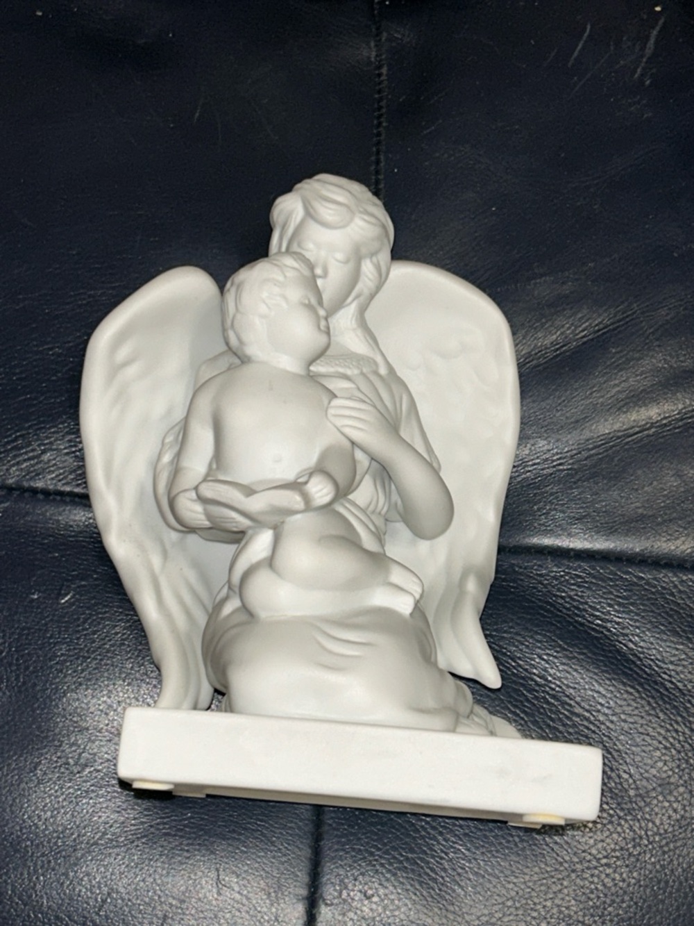 Teleflora Fine porcelain Angel and Child Sculpture - Home Décor